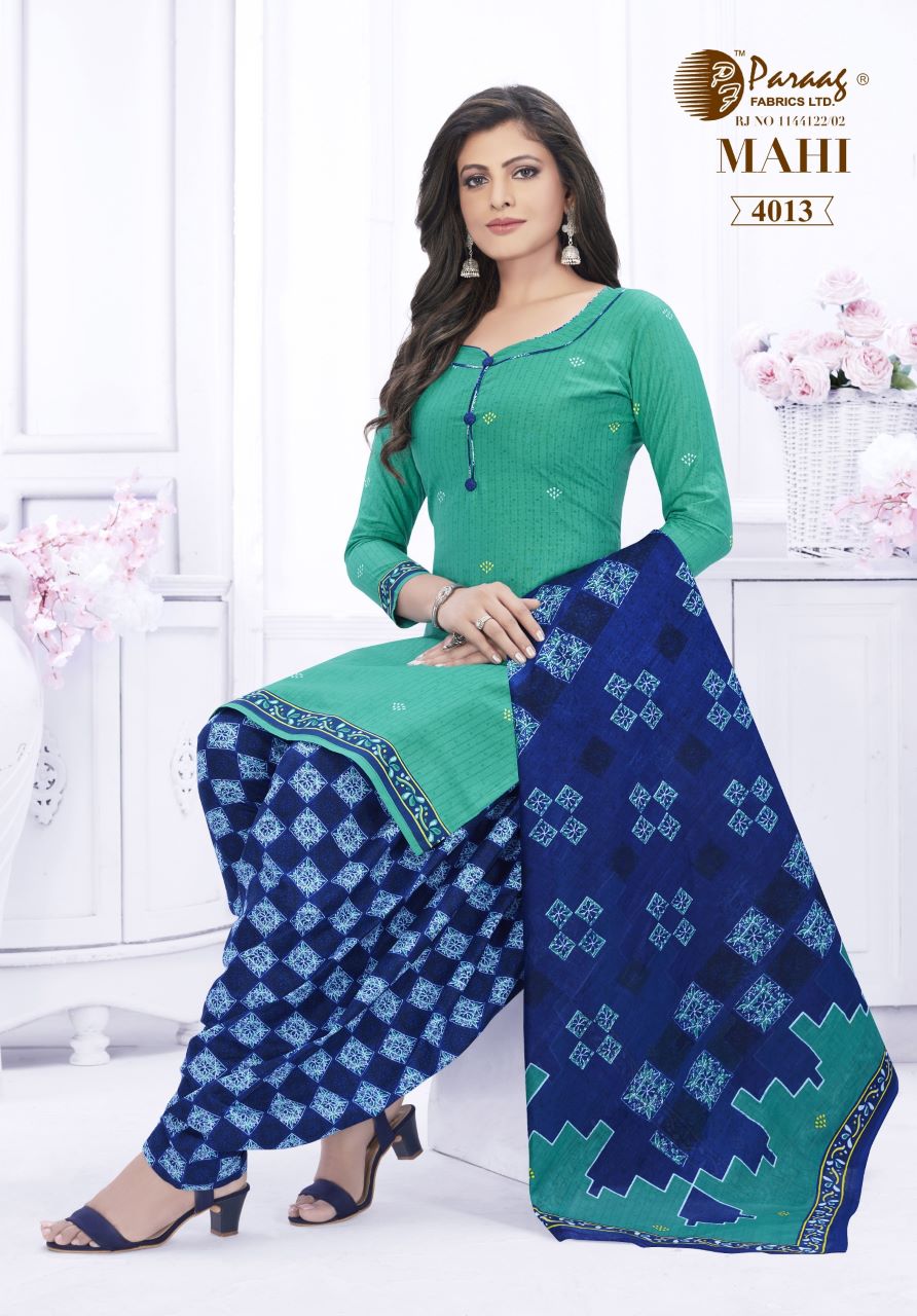 Paraag Mahi 4 Casual Wear Wholesale Dress Material Collection